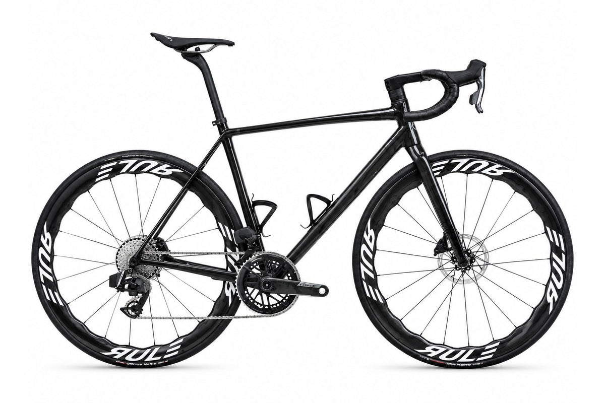 Officine Mattio SL Raw Carbon, vel. 54, výřez na bílém, pohled z boku