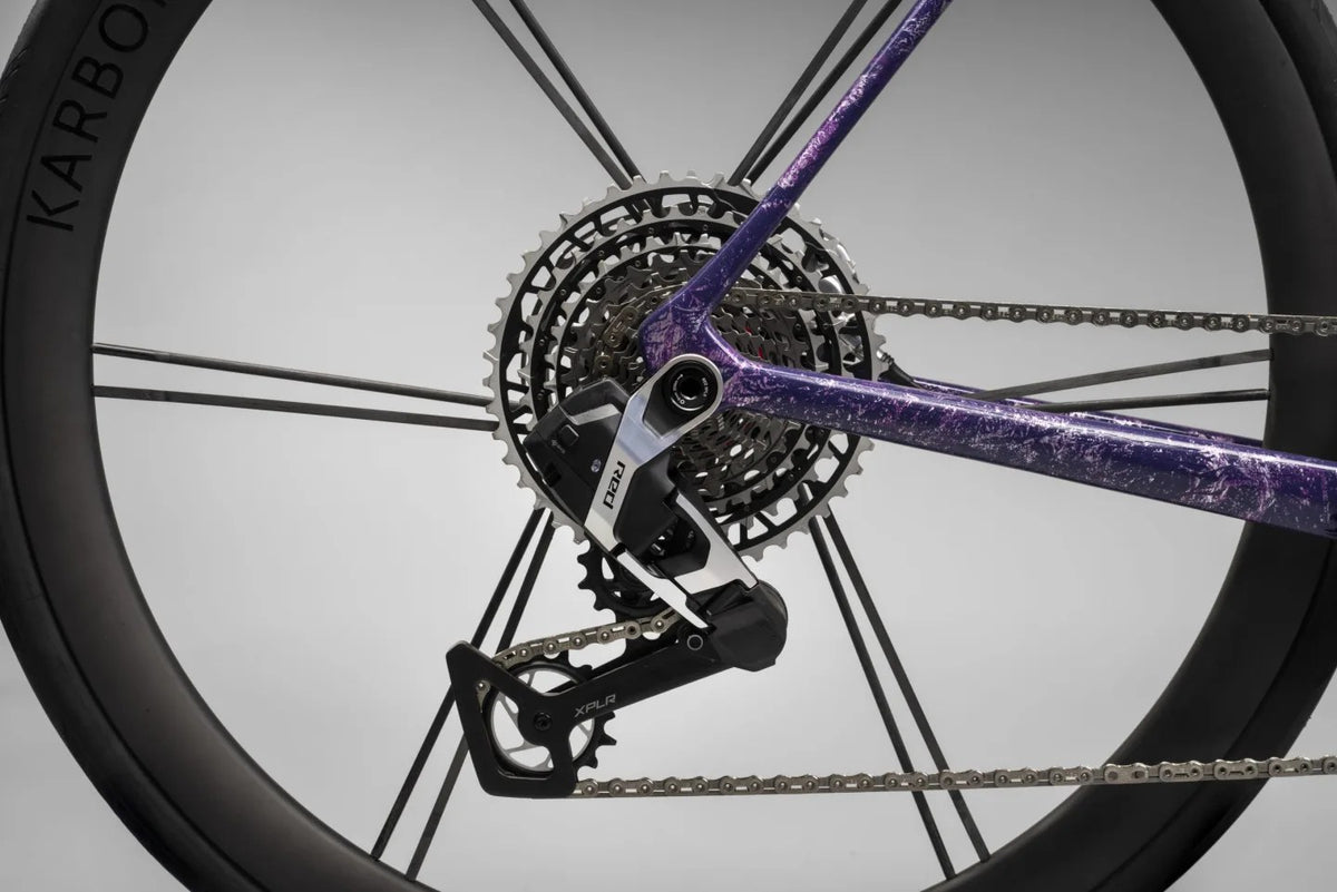 Officine Mattio Granfondo, detail zadního kola a kazety