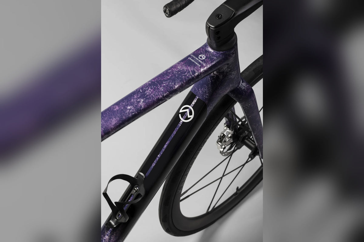 Officine Mattio Granfondo, detail hlavové trubky a vidlice