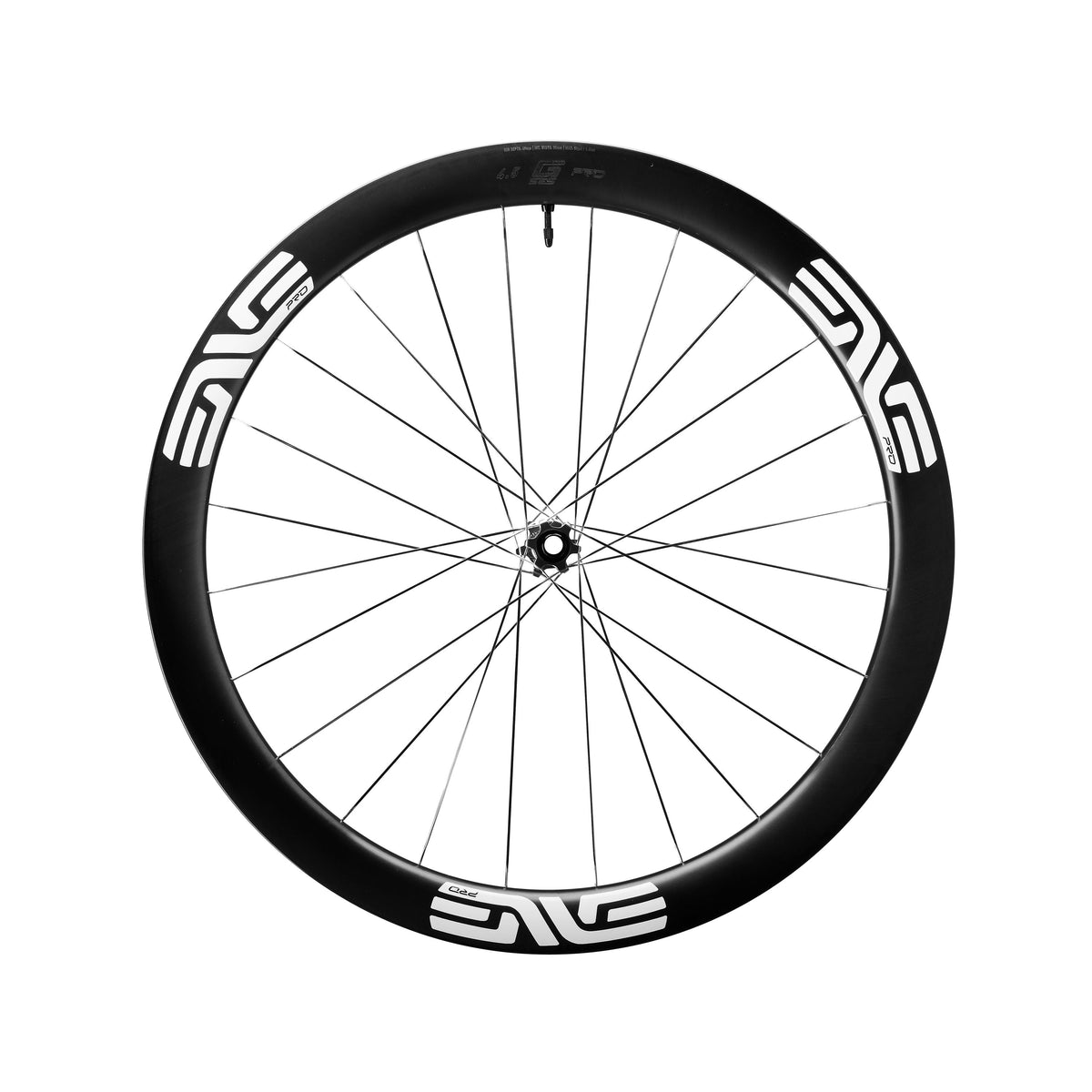 ENVE G SES 4.5 PRO, bílé nápisy, přední kolo z boku #Barva nápisů_Bílé