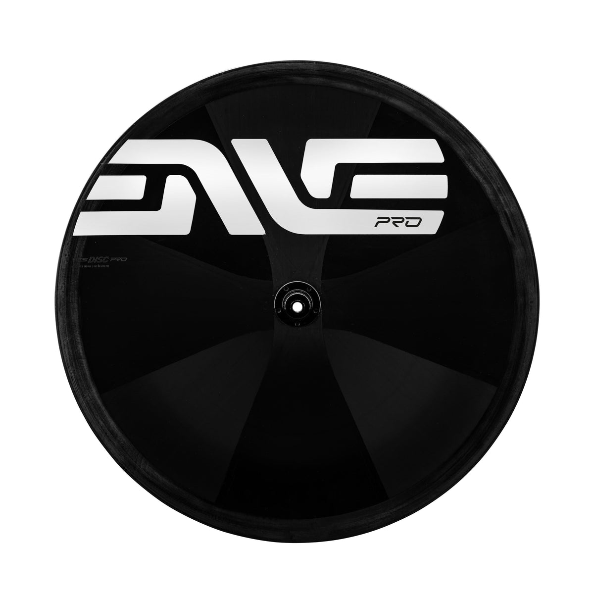 ENVE SES Disc PRO, bílé nápisy, zadní kolo z boku #Barva nápisů_Bílé