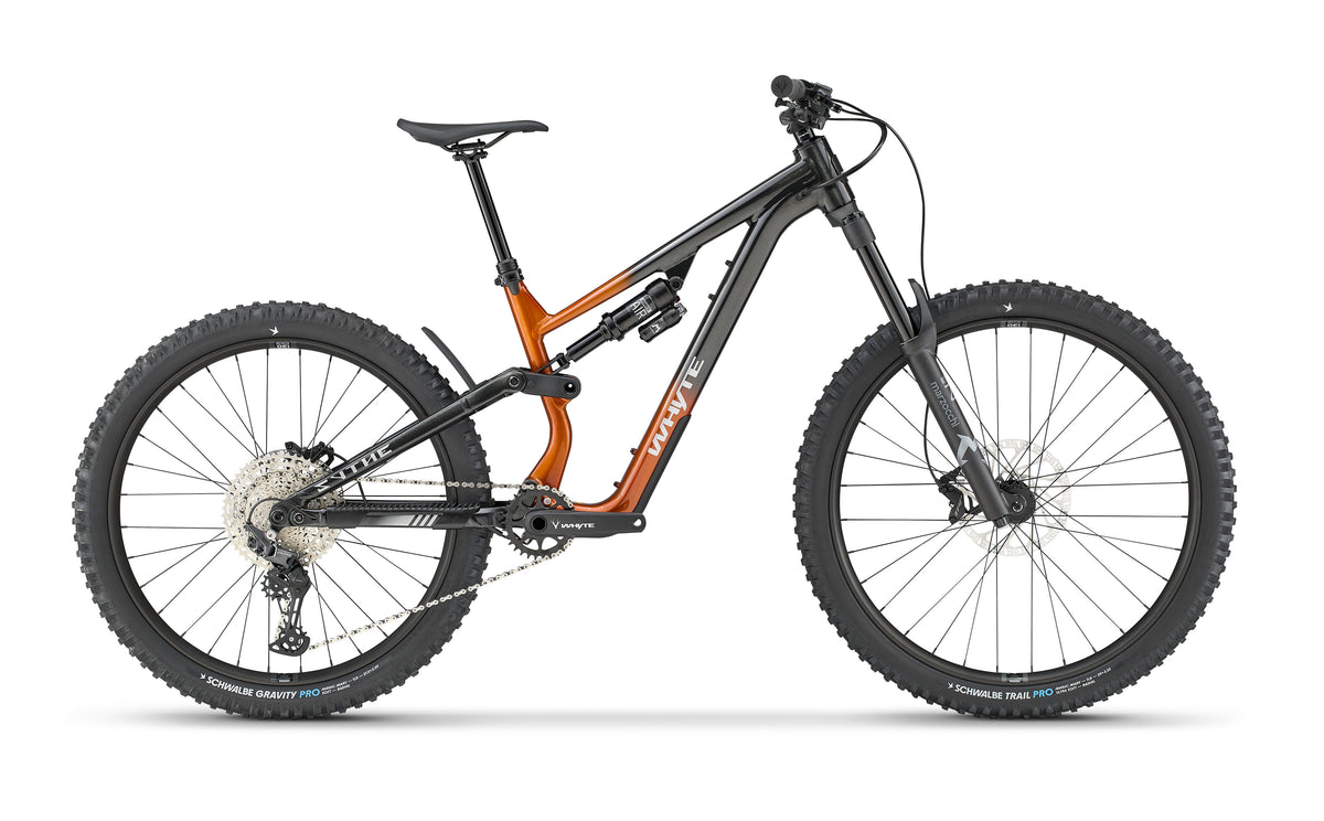 Whyte Sythe S, Tiger orange, z boku