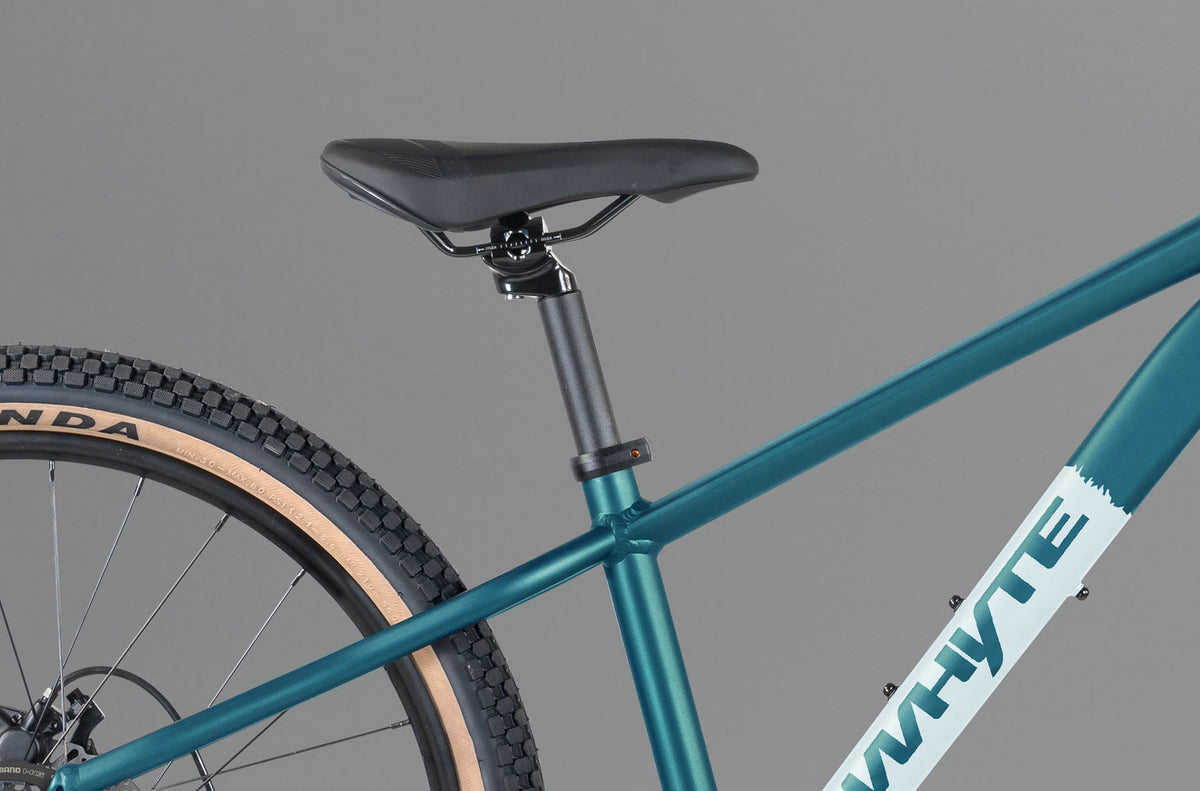 Whyte Secta 24, Aquamarine, detail sedla