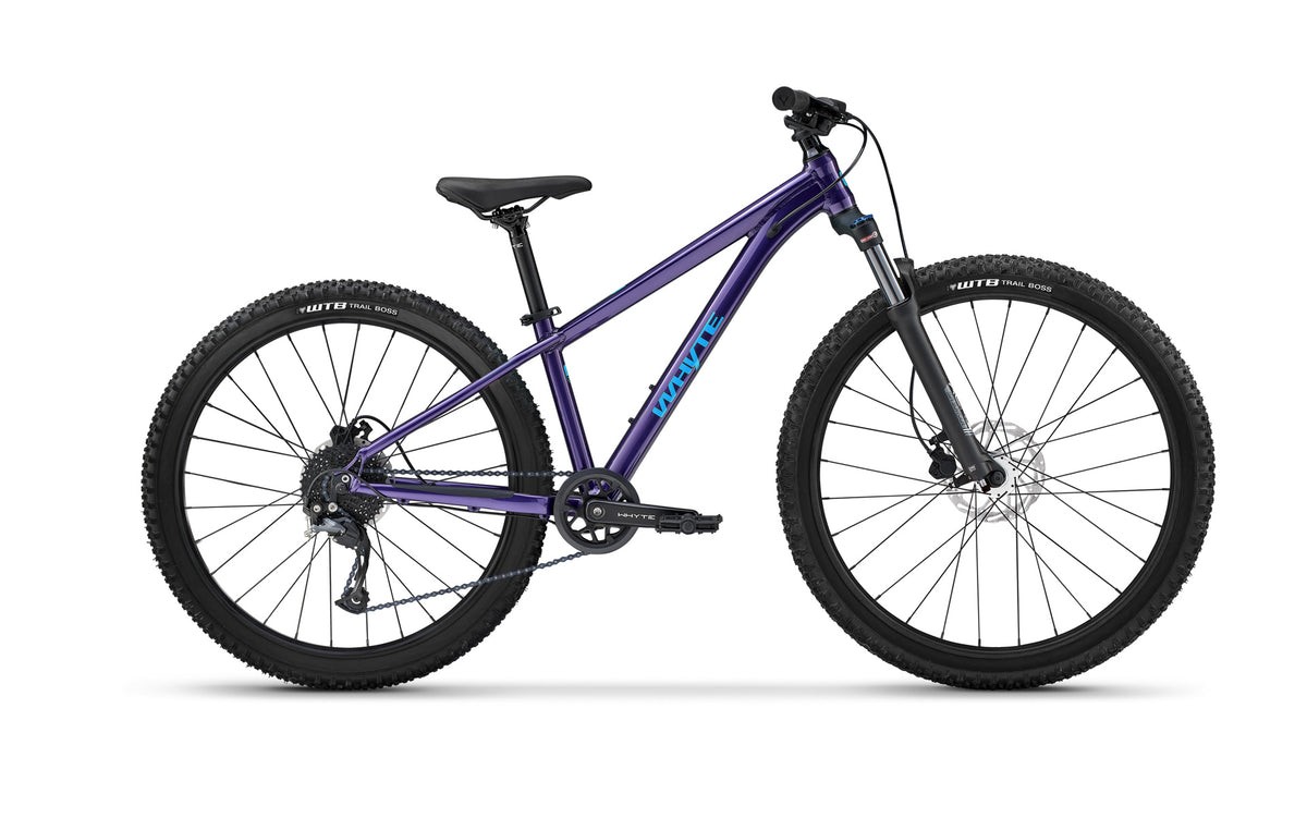 Whyte Secta 26 MX, Purple, z boku