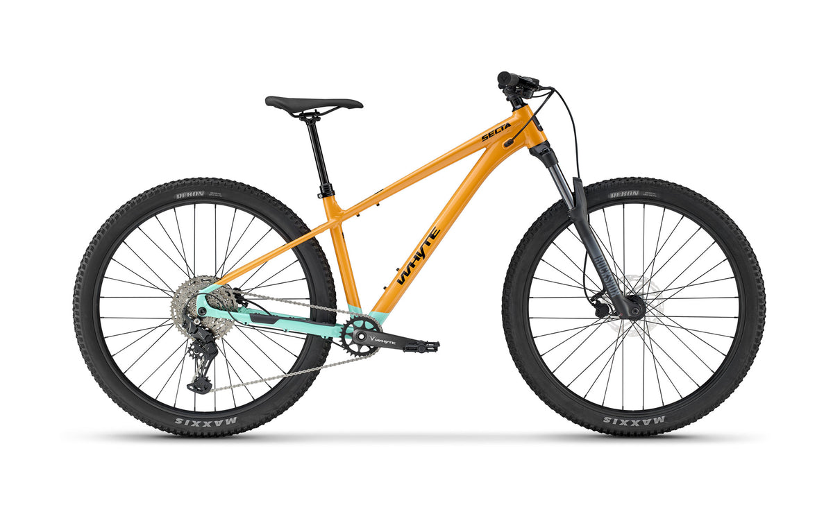 Whyte Secta S, Coral orange, z boku