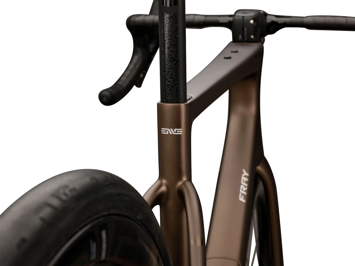 ENVE Fray, Toffee Brown, detail sedlové trubky #Barva_Toffee Brown