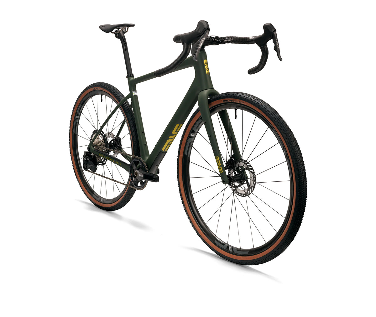 ENVE MOG, Recon Green, zepředu ze tří čtvrtin #Barva_Recon Green
