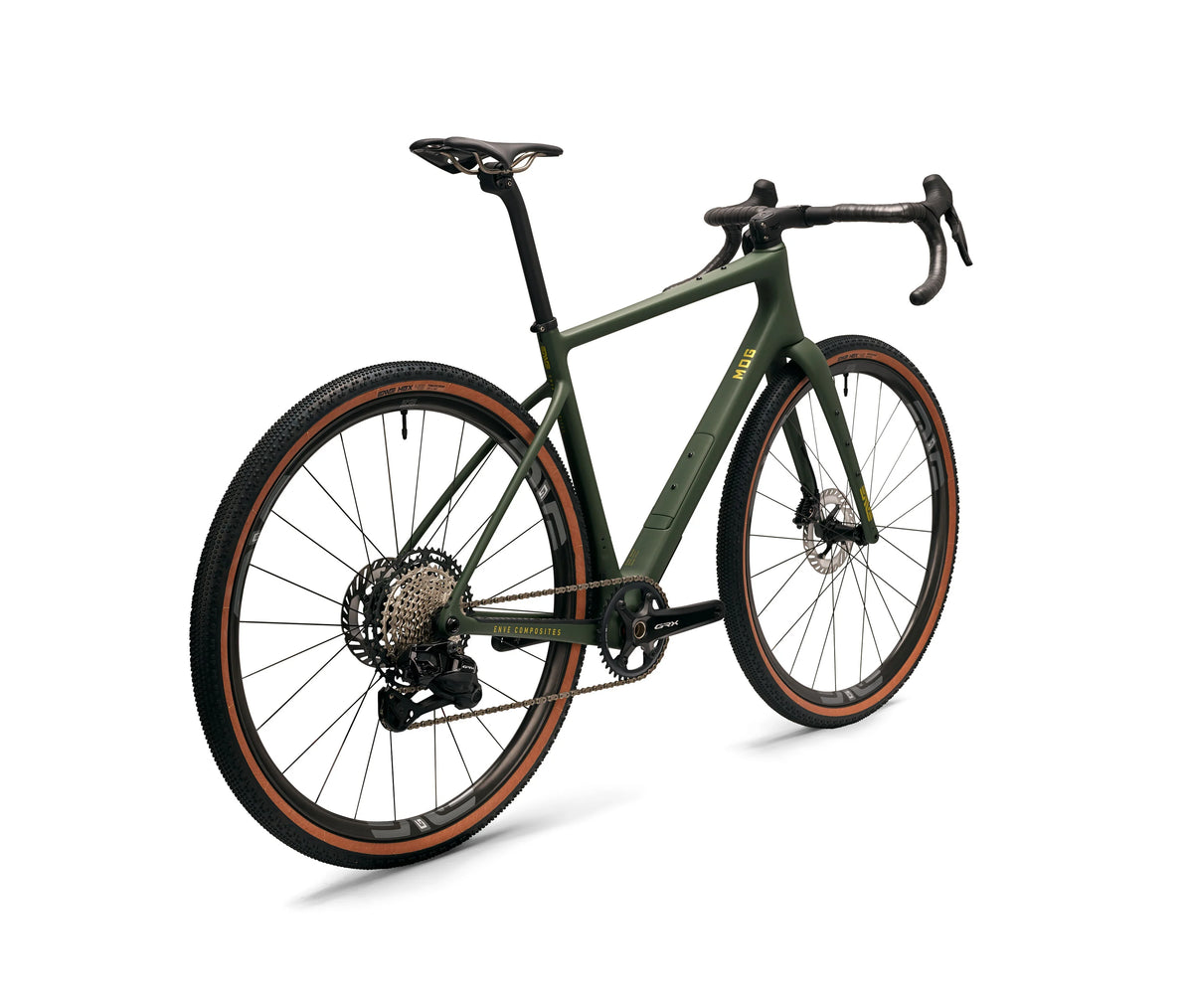 ENVE MOG, Recon Green, zezadu ze tří čtvrtin #Barva_Recon Green