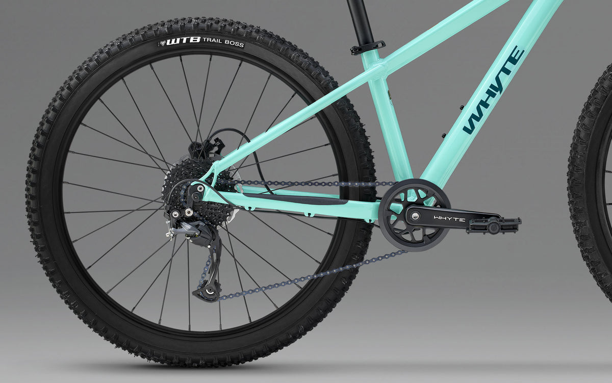 Whyte Secta 26 MX, Aqua, detail pohonu