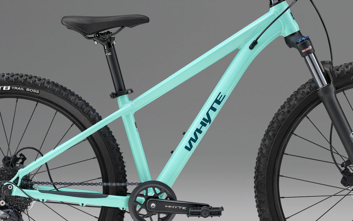 Whyte Secta 26 MX, Aqua, detail rámu