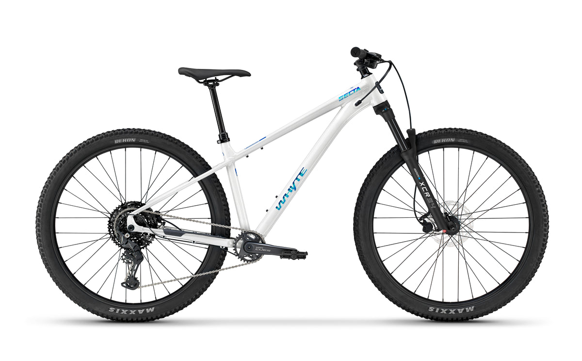 Whyte Secta R, Electric white, z boku