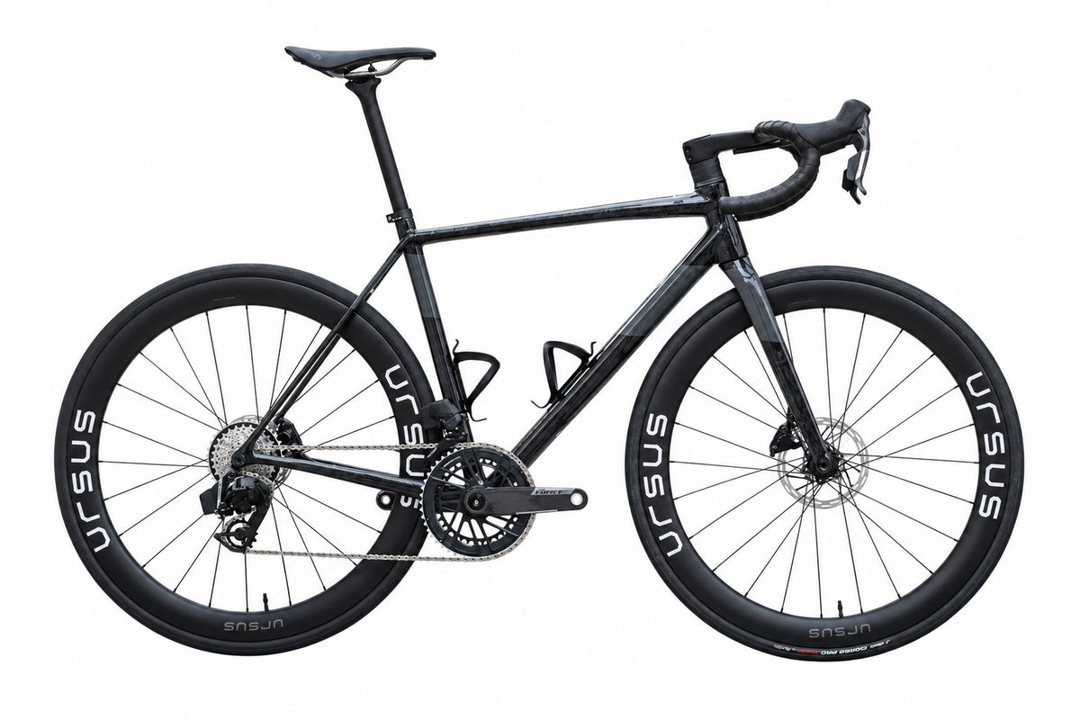 Officine Mattio SL Black Edition, vel. 54, výřez na bílém, pohled z boku
