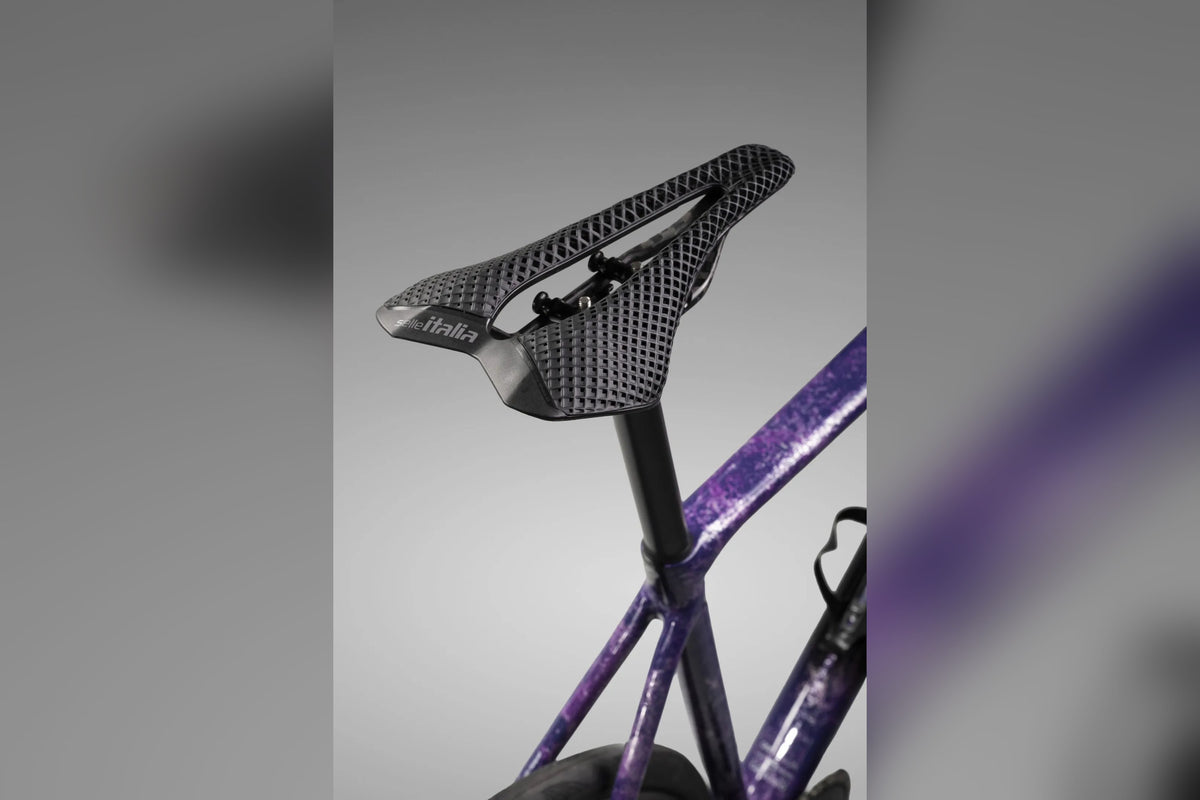 Officine Mattio Granfondo, detail sedla a sedlovky