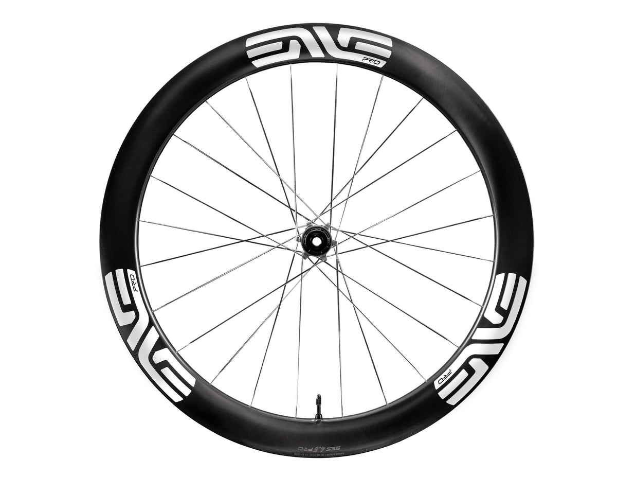 ENVE SES 4.5 PRO, bílé nápisy, zadní kolo z boku #Barva nápisů_Bílé