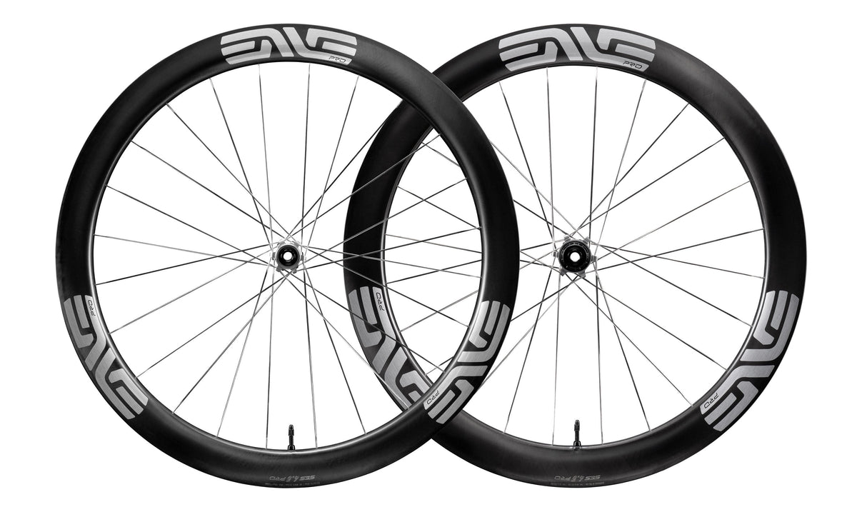 ENVE SES 4.5 PRO, stříbrné nápisy, sada z boku #Barva nápisů_Stříbrné