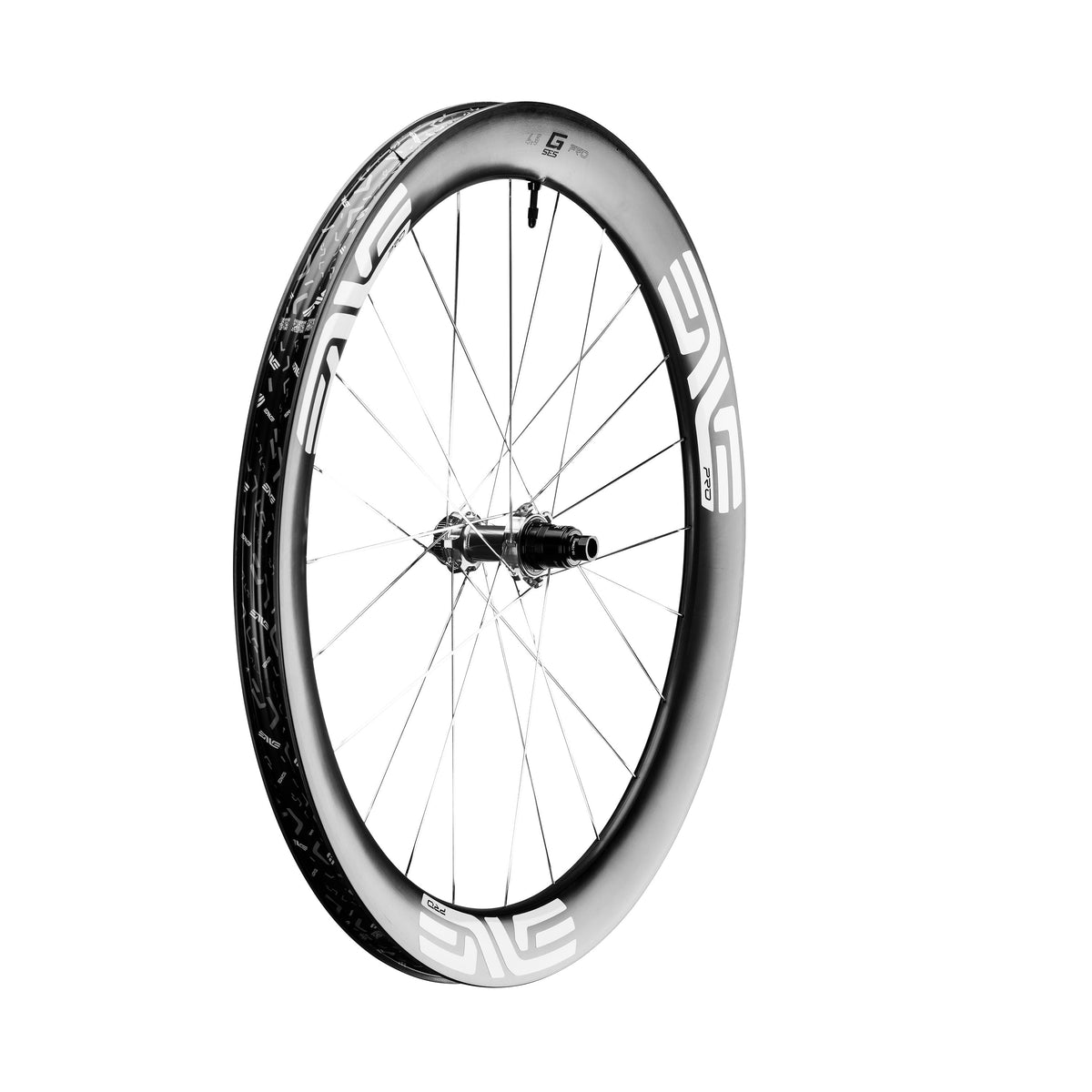 ENVE G SES 4.5 PRO, bílé nápisy, zadní kolo šikmo #Barva nápisů_Bílé