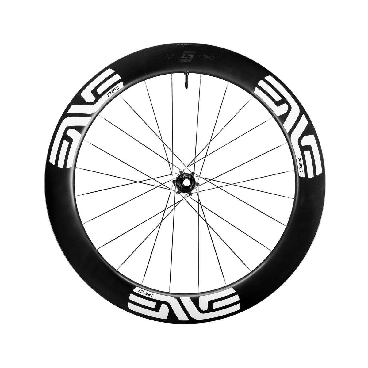 ENVE G SES 6.7 PRO, bílé nápisy, zadní kolo z boku #Barva nápisů_Bílé