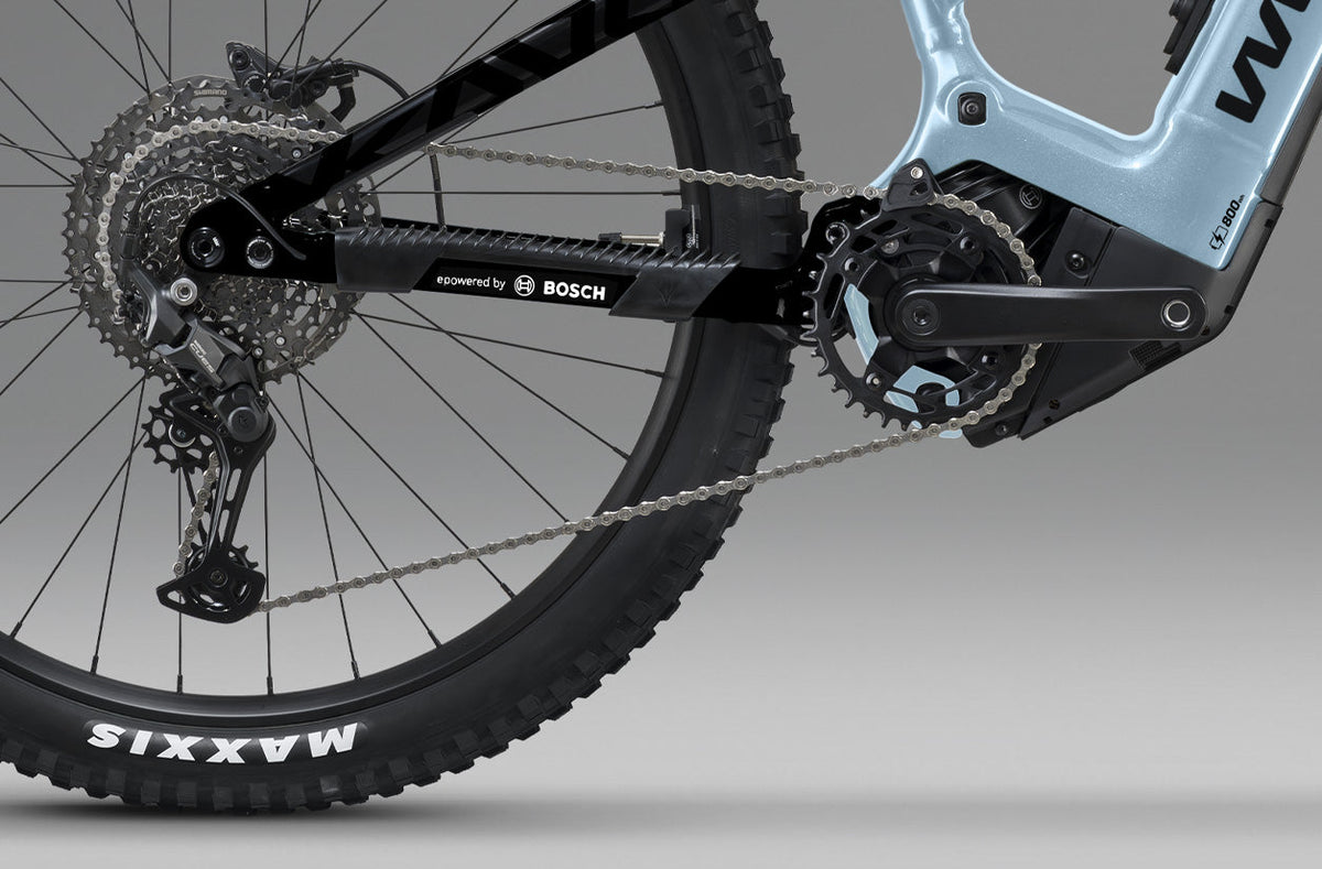 Whyte Kado S 800, Arctic blue, detail pohonu