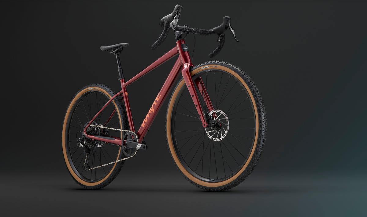 Whyte Verro, Flame red, zepředu ze tří čtvrtin
