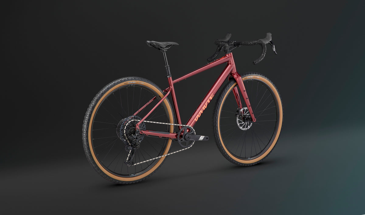 Whyte Verro, Flame red, zezadu ze tří čtvrtin