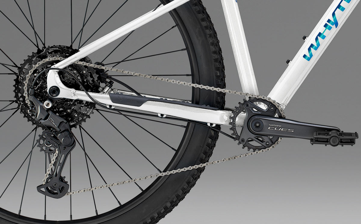 Whyte Secta R, Electric white, detail pohonu