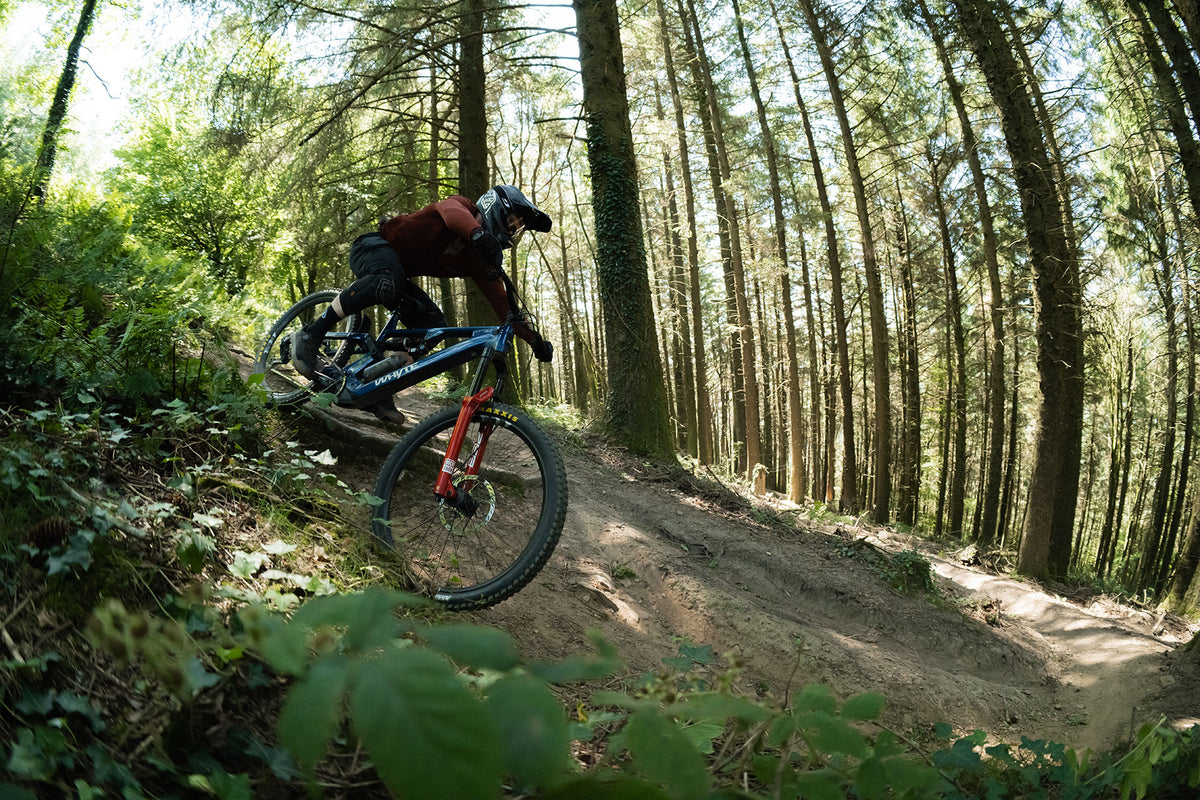 Whyte Karve EVO RSX, Sapphire blue, ve sjezdu
