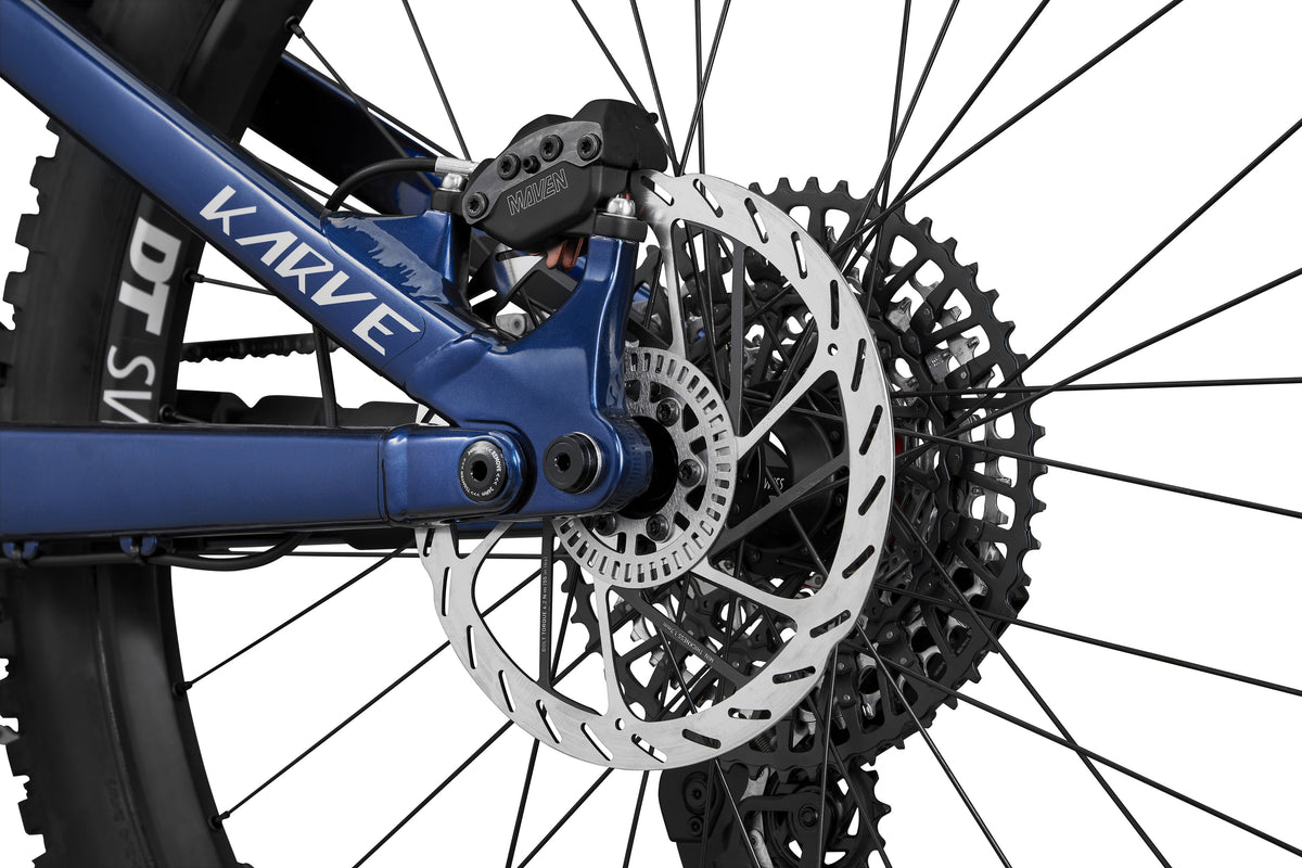 Whyte Karve EVO RSX, Sapphire blue, detail brzdy