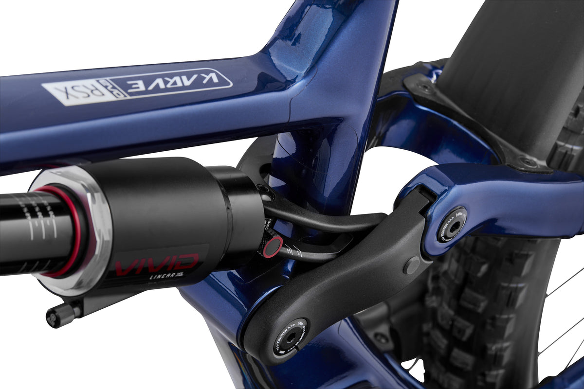 Whyte Karve EVO RSX, Sapphire blue, Shape.It Link, přepínání geometrie