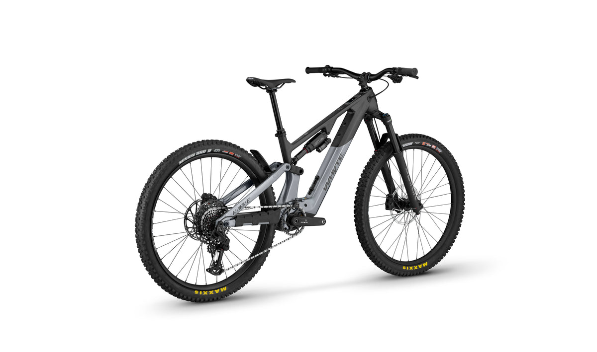 Whyte Karve RS, Dark silver, zezadu ze tří čtvrtin