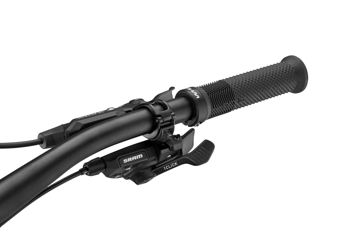 Whyte Karve RSX, Gun metal, brzdová páka a řazení