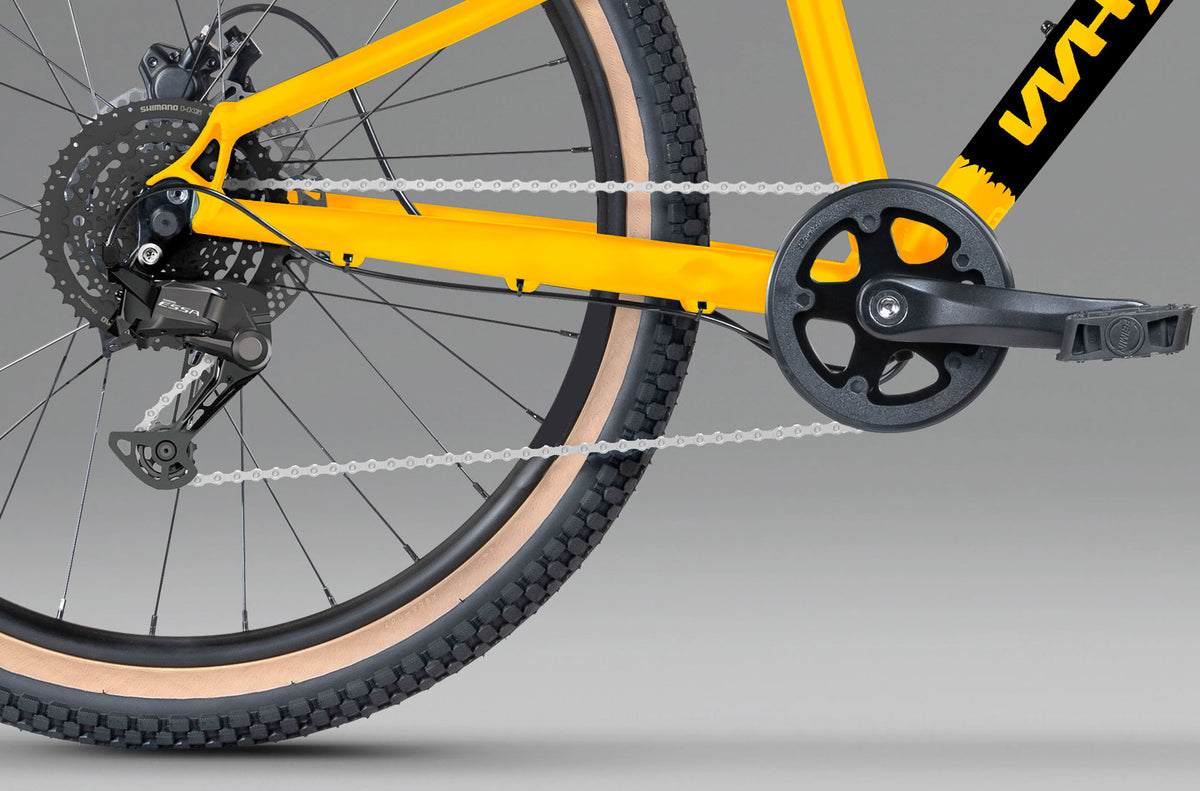 Whyte Secta 24, Yellow, detail pohonu