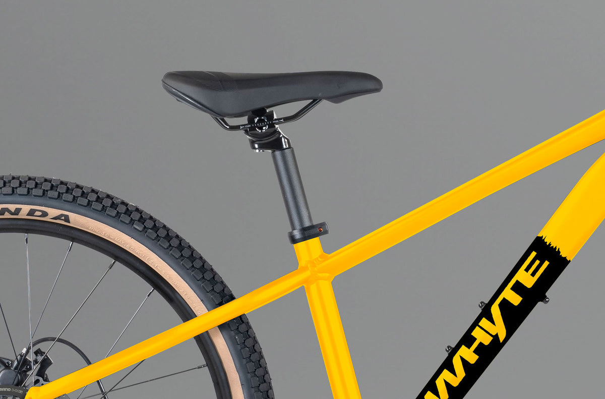 Whyte Secta 24, Yellow, detail sedla