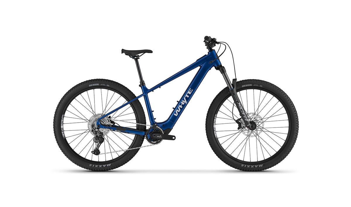 Whyte Secta E, Sapphire blue, z boku