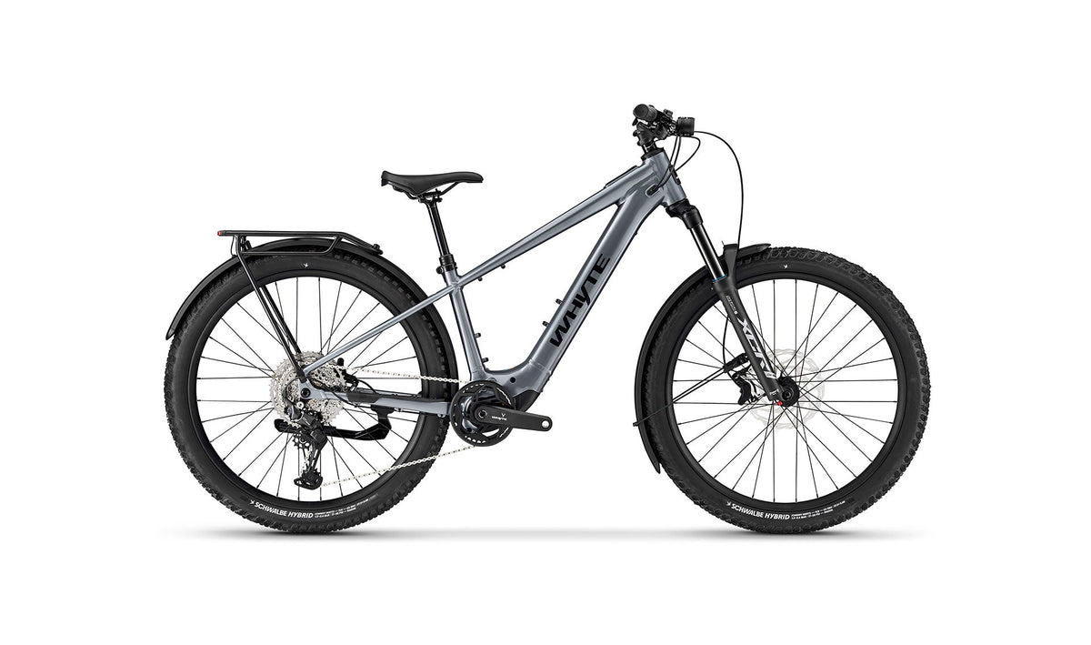 Whyte Secta E SUV, Dark silver, z boku