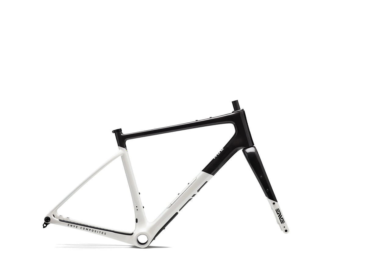 ENVE MOG rámová sada, Aspen White, rám z boku #Barva_Aspen White