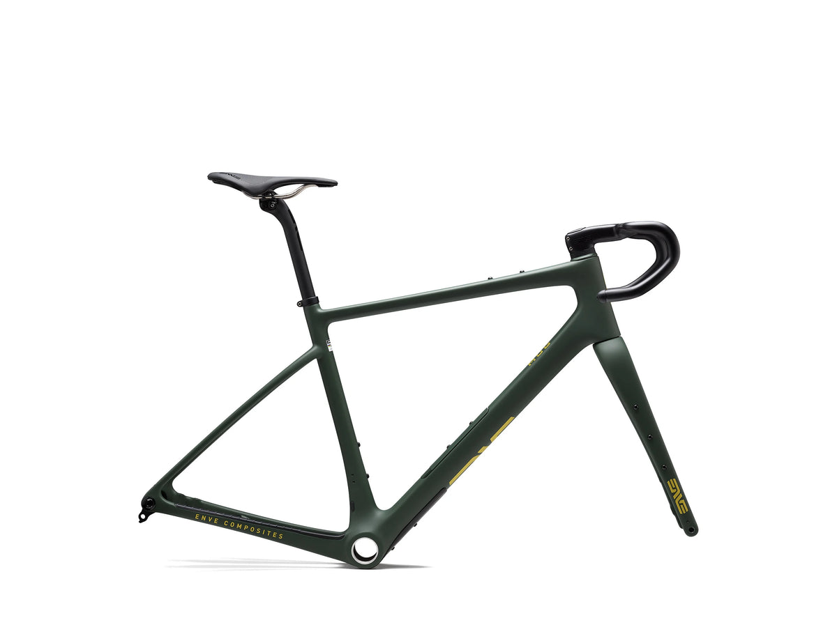 ENVE MOG rámová sada, Recon Green, s řídítky a sedlovkou z boku #Barva_Recon Green