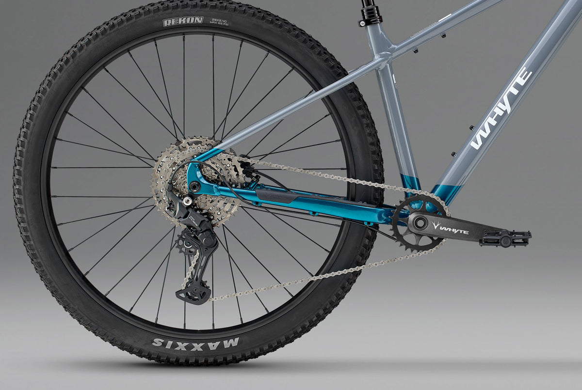 Whyte Secta S, Aqua storm, detail pohonu